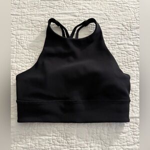 NWOT Lululemon Energy Bra High Neck Longline Ribbed